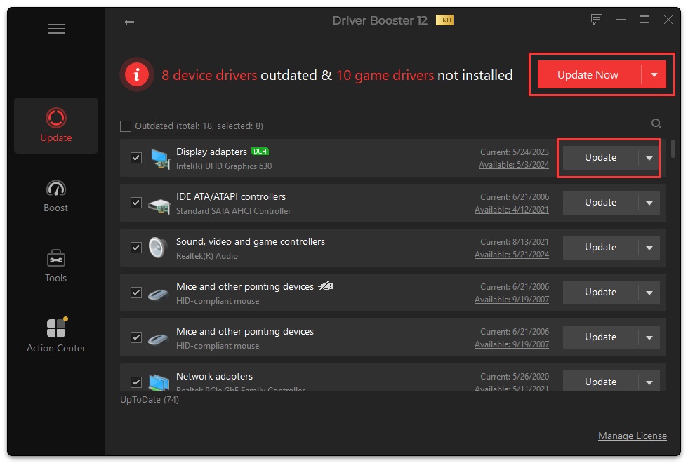 update driver