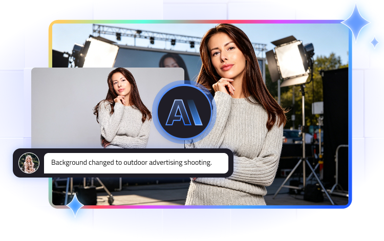 Prompt-based AI Image Editor with Precision
